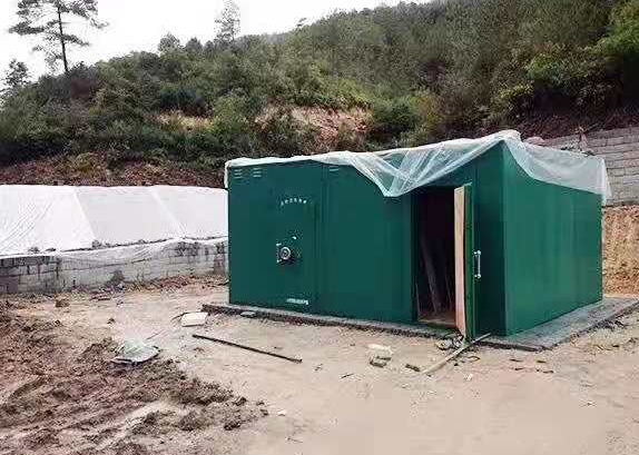 泾源露天如何存放爆破线放炮线等爆破器材？